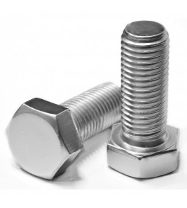 İnox Cıvata (Krom) altı köşe başlı